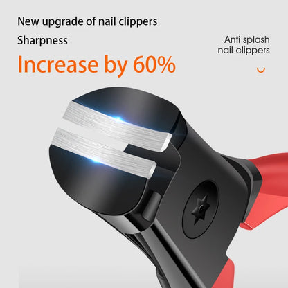 Precisie RVS Nagelknippers - Scherpe Rand Vinger- en Teennagelscharen voor een Perfecte Manicure en Pedicure