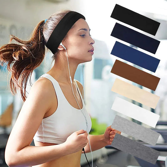 Bandeau Elastisch Absorberend Zweet T-Vets voor Mannen en Vrouwen – Ideaal voor Sport, Yoga, Sauna, Hardlopen, Fitness en Make-up in Alle Seizoenen!