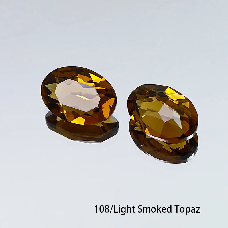 Oval K9 Crystal Pointback Rhinestones 10x14mm 13x18mm Glass Fancy Stones for Jewelry Making Nail Art Garment Decor