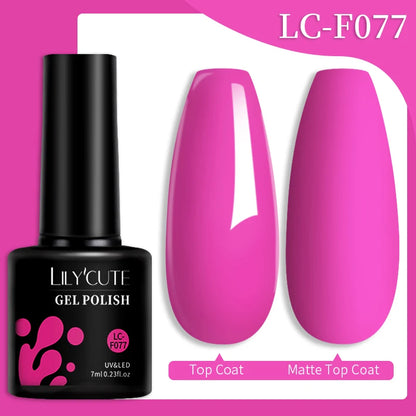LILYCUTE 7ML Snelle-Extensions Nagelgel - Semi-permanente Acryl Kristalwit & Helder Nude Nagellak voor Prachtige UV Opbouw