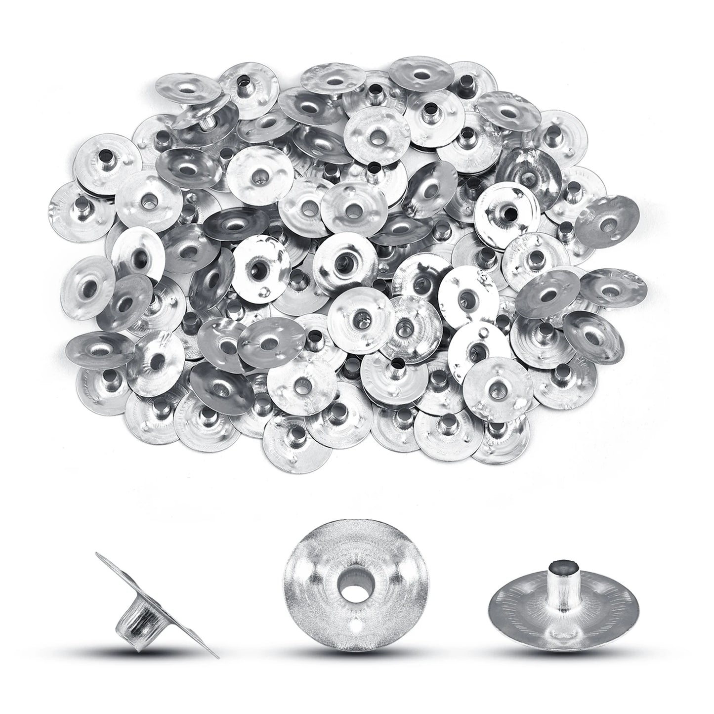 Candle Wicks with Sustainers | Pre-Tabbed Cotton Wicks for Candle Making | Multiple Lengths & Bulk Packs