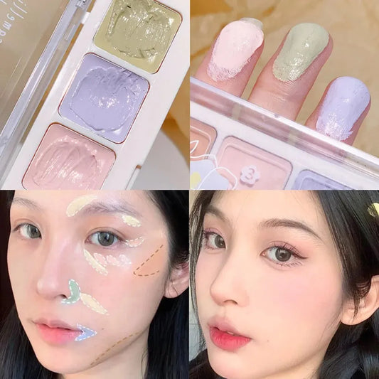 XIXI 5-Kleur Concealer Palet: Jouw Ultieme Oplossing voor Kleurcorrectie, Contouring en Highlighting - Perfect voor het Verhullen van Donkere Kringen en Oneffenheden!