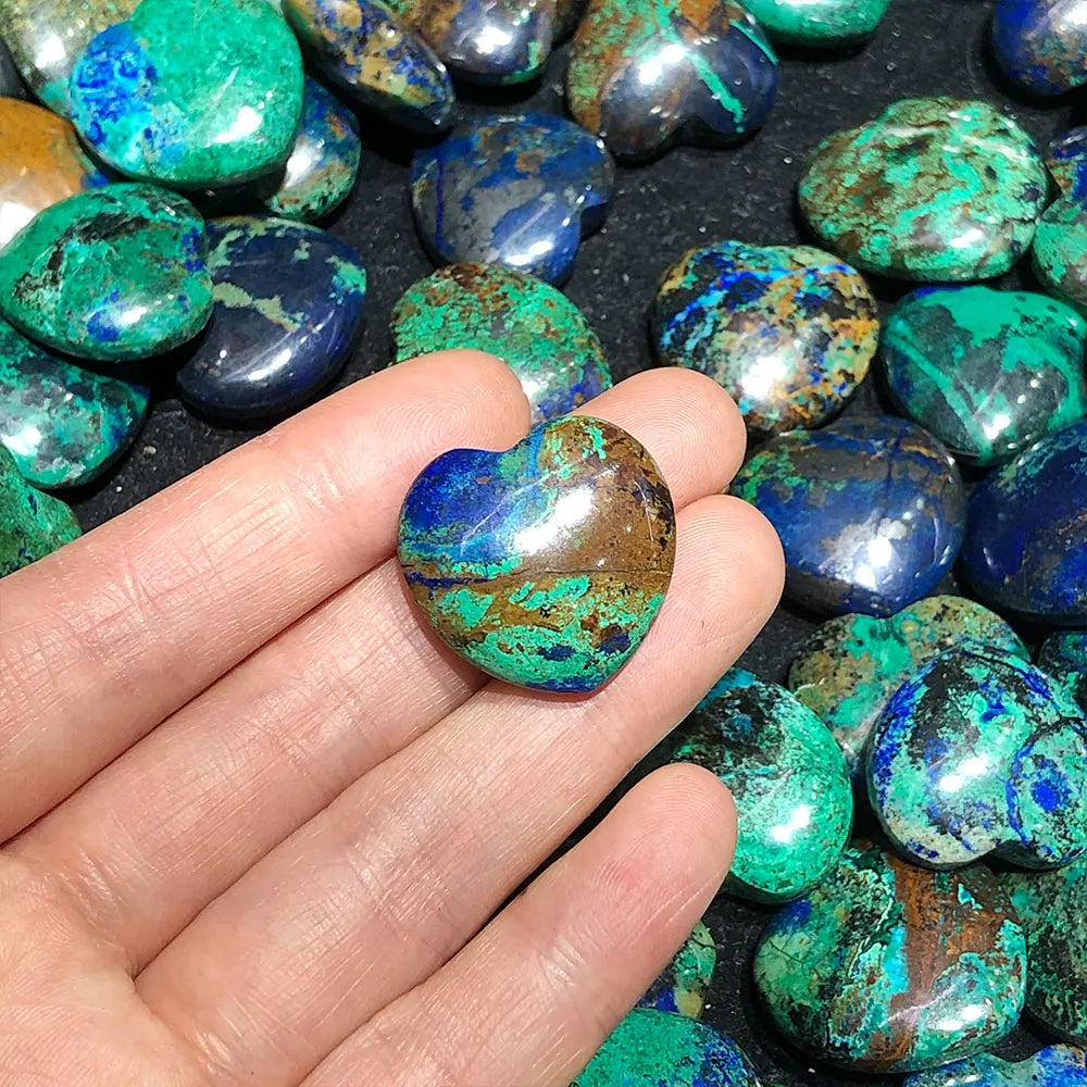 Raw Aquamarine Rough Stone 2-3cm Natural Blue Crystal with Protective Resin Coating Healing Mineral Specimen