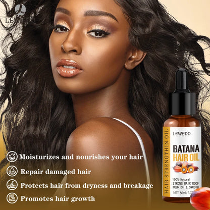 Voedende Batana Haar Groei & Verdikkingsspray - 30ml Hydraterende Behandeling voor Sterker, Gezonder Haar en Haaruitvalpreventie