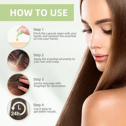 Revitaliseer je kroezig haar met onze zijdeachtige hydraterende haarolie - Voedende essentie in 800 mg voor glad en gezond haar!