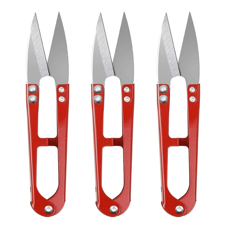 Lot de 3 coupe-fils ciseaux couture mini en acier inoxydable outils couture DIY portables