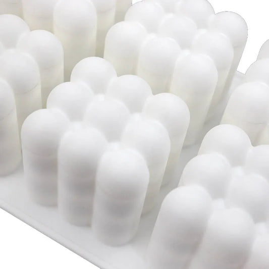 Bubble Candle Silicone Mold | Cube Bubble Candle Mold | DIY Candle Making Supplies for Wax Candles