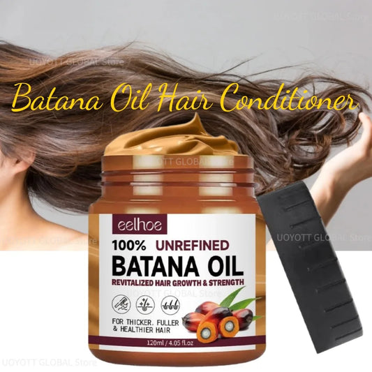 Revitaliserende Batana Olie Haarconditioner: Voed, Hydrateer, Herstel en Versterk Je Haar voor Zijdezachte Glans - Perfecte Haarverzorging voor Vrouwen!