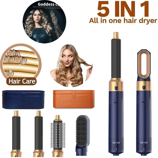Revolutionaire 5-in-1 Haarkam Set: Professionele Warmtekam, Krultang en Stijltang voor Dyson Airwrap – Jouw Ultieme Haardroger Companion voor Prachtige Stijlen!
