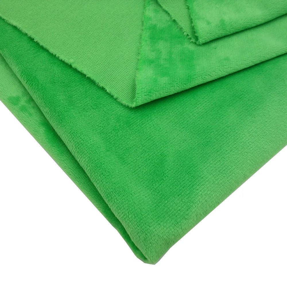 Super Soft Plush Minky Fabric Solid Color Fleece for Dolls Toys DIY Sewing Patchwork Home Textile