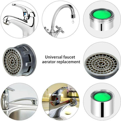 Set van 10 Fonteinkraanfilters - Premium Kraanaerator Invoegen - Essentiële Dopsvervanging voor Verbeterde Waterdoorstroomcontrole
