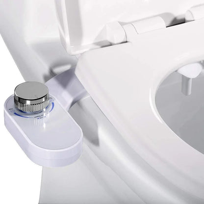 Slanke Ultra-Dunne Bidetbevestiging voor Toilet - Verstelbare Waterdruk en Niet-Elektrisch Ontwerp voor een Verfrissende Schoonmaak
