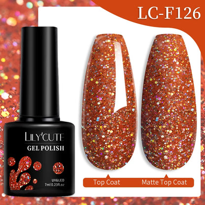 LILYCUTE 7ML Snelle-Extensions Nagelgel - Semi-permanente Acryl Kristalwit & Helder Nude Nagellak voor Prachtige UV Opbouw