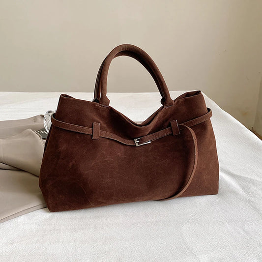 Chique Retro Schoudertas voor Dames - Stijlvol Herfst/Winter Hoogwaardige Ontwerp met Ruime Capaciteit - Perfecte Pendeldas