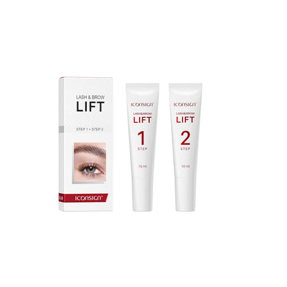 Verhoog je schoonheidsroutine met de ICONSIGN 10ml Lash Lift & Brow Lamination Perming Tube Set - Perfect voor Wimpers Make-up!