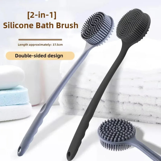 Luxe Badrug Scrubber Borstel - Exfoliërende Douche Spons met Handel voor een Verfrissende Huidmassage