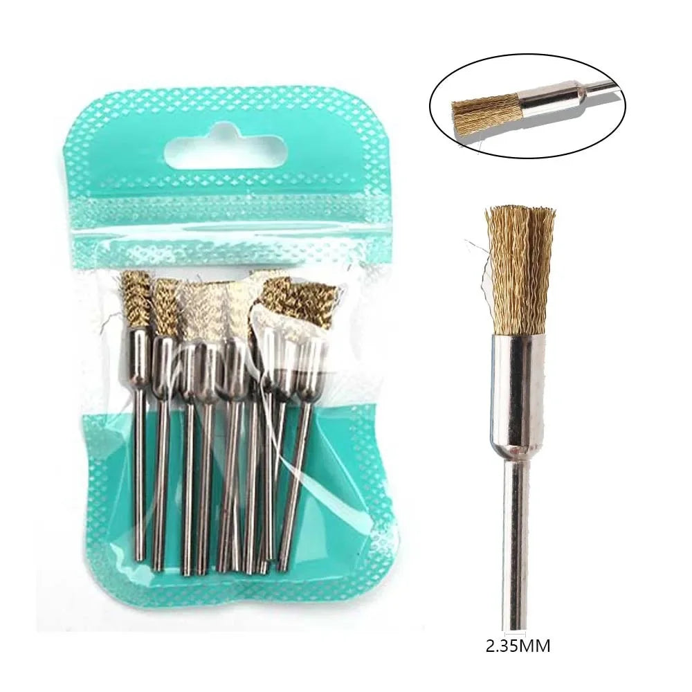 Ultimate 10-delige Diamanten Vijl Bit Set voor Perfecte Manicure & Pedicure met Elektrische Machine - Inclusief Borstel en Freesgereedschap