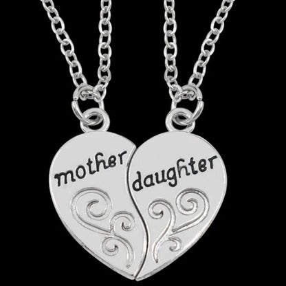 Charmante Antiek Zilver Sieraden Set voor Moeders en Dochters: Een Mooie Expressie van Liefde en Stijl
