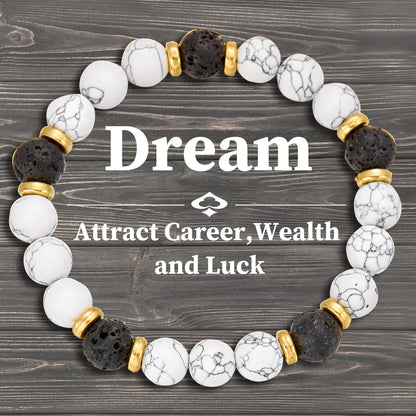 Charmante Natuurlijke Steen Chakra Armbanden voor Mannen en Vrouwen - Jouw Geluksenergie en Bescherming Companion, Perfect voor Meditatie en Vriendschaps Cadeaus!