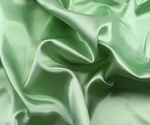 Satin Imitation Silk Fabric 150cm Wide Polyester Lining Cloth for Dresses Decor DIY Sewing by Meter