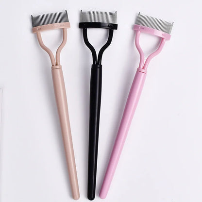 Professionele Wimperseparator met Roestvrijstalen Tanden - Perfecte Kruller & Kam voor een Onberispelijke Mascaratoepassing
