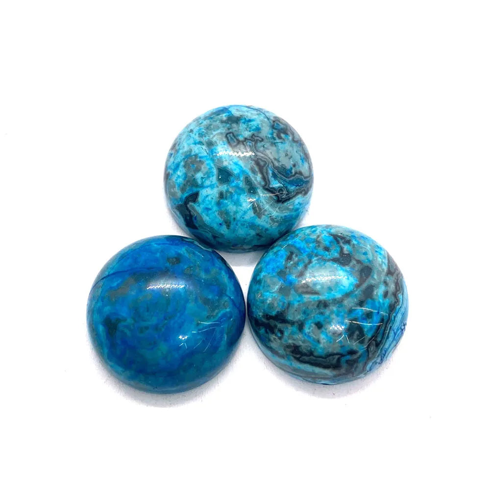 Round Natural Stone Cabochons 4-25mm Flat Back Gemstone Cabs 10pcs for Jewelry Making Rings Earrings Pendants