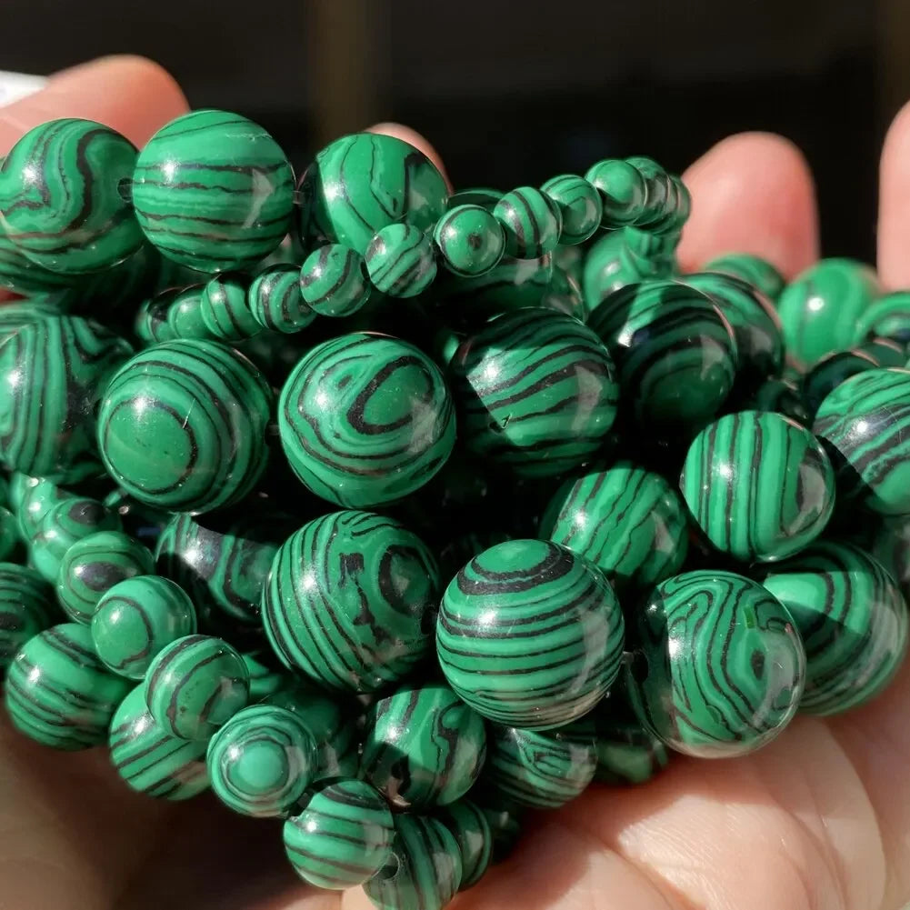 6mm Natural Stone Beads Malachite Amethyst Lapis Rose Quartz Lava Round Gemstone Beads 15 Inch Strand Jewelry Making
