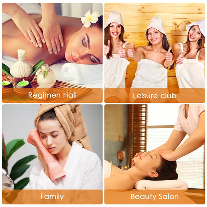 Therapeutische Slank Sauna Deken met Mouwen - Ontgiften en Ontspannen in Stijl! Ideaal voor Thuis Spa Gebruik voor Vrouwen en Mannen - Levendig Paars