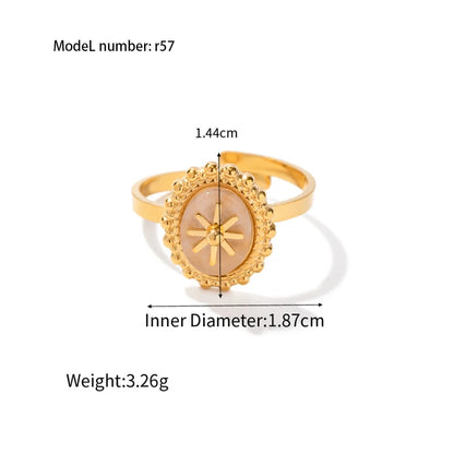 2025 Retro Hollow Zirconringen voor Vrouwen – Luxe Gouden Slangontwerp Trendsettende RVS Sieraden