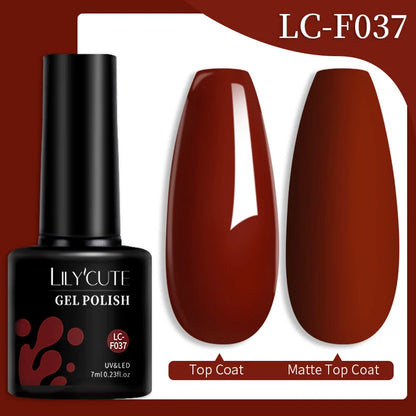 LILYCUTE 7ML Snelle-Extensions Nagelgel - Semi-permanente Acryl Kristalwit & Helder Nude Nagellak voor Prachtige UV Opbouw