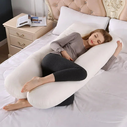 Luxueus 120x70 cm Zwangerschapskussen voor Ultiem Comfort - Ideaal voor Zwangere Vrouwen & Perfect voor Borstvoeding en Slaap!