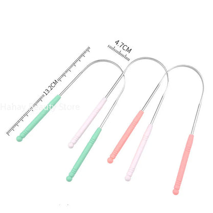 Premium RVS Tongschraper - Ultieme Mondhygiëne Tool voor een Frisse Glimlach!