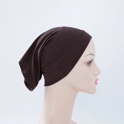 Chic en Stijlvol 56-Kleurige Vrouwen Binnen Hijab Tube Muts - Premium Bamboe Jersey Onderheadscarf voor Moslim Mode