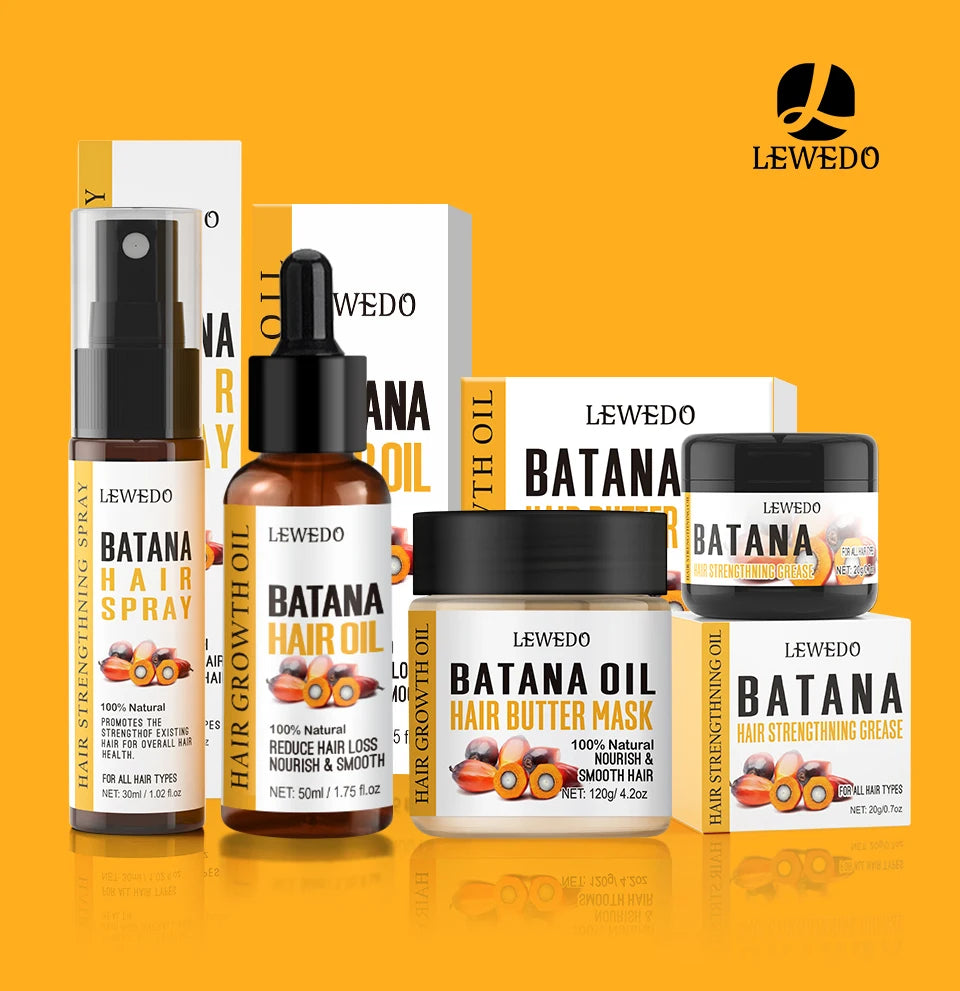 Voedende Batana Haar Groei & Verdikkingsspray - 30ml Hydraterende Behandeling voor Sterker, Gezonder Haar en Haaruitvalpreventie