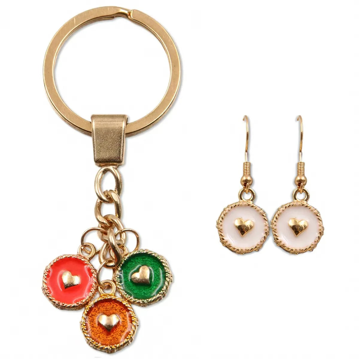 100pcs Handmade Flower Charms 8mm Antique Silver Bronze Spacer Beads Jewelry Making Supplies