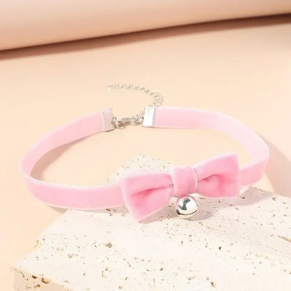Elegante Vintage Fluwelen Parels Choker - Korte Zwarte Sleutelbeen Kraag Ketting voor Vrouwen - Perfecte Gotische Accessoire