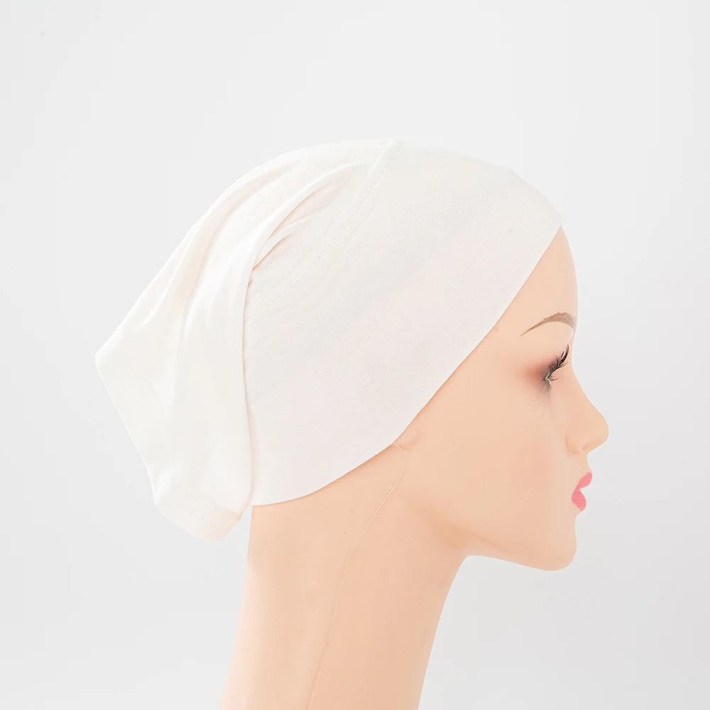 Chic en Stijlvol 56-Kleurige Vrouwen Binnen Hijab Tube Muts - Premium Bamboe Jersey Onderheadscarf voor Moslim Mode