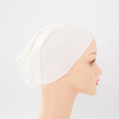 Chic en Stijlvol 56-Kleurige Vrouwen Binnen Hijab Tube Muts - Premium Bamboe Jersey Onderheadscarf voor Moslim Mode