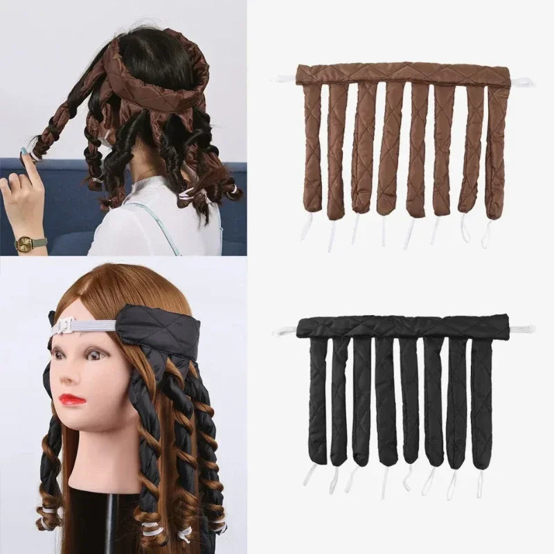 Revolutionaire Warmtevrije Haar Kruller - Zachte Schuim Octopus Rollen voor Moeiteloze Golven & Krullen, Perfect voor Ontspannen Slaapstijlen!