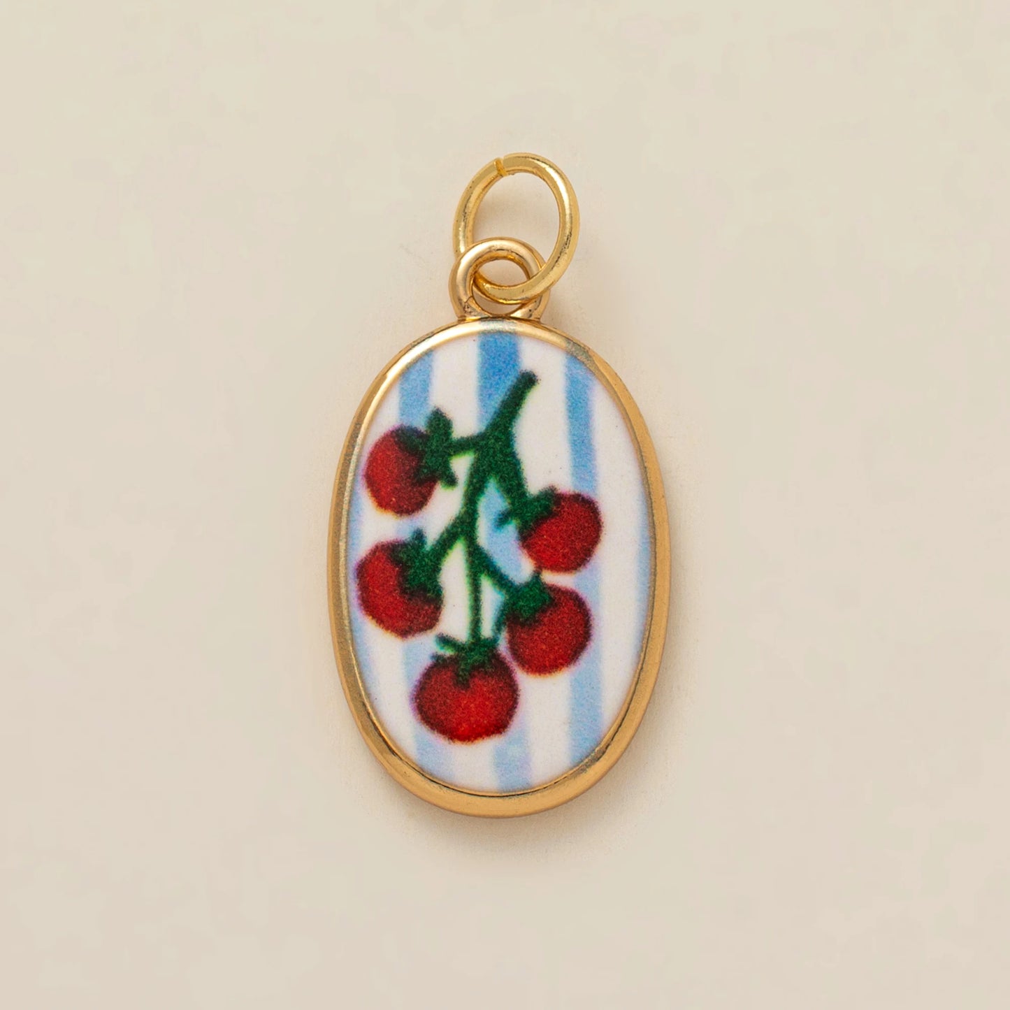 Flower Enamel Charms Tulip Fruit Pendants DIY Jewelry