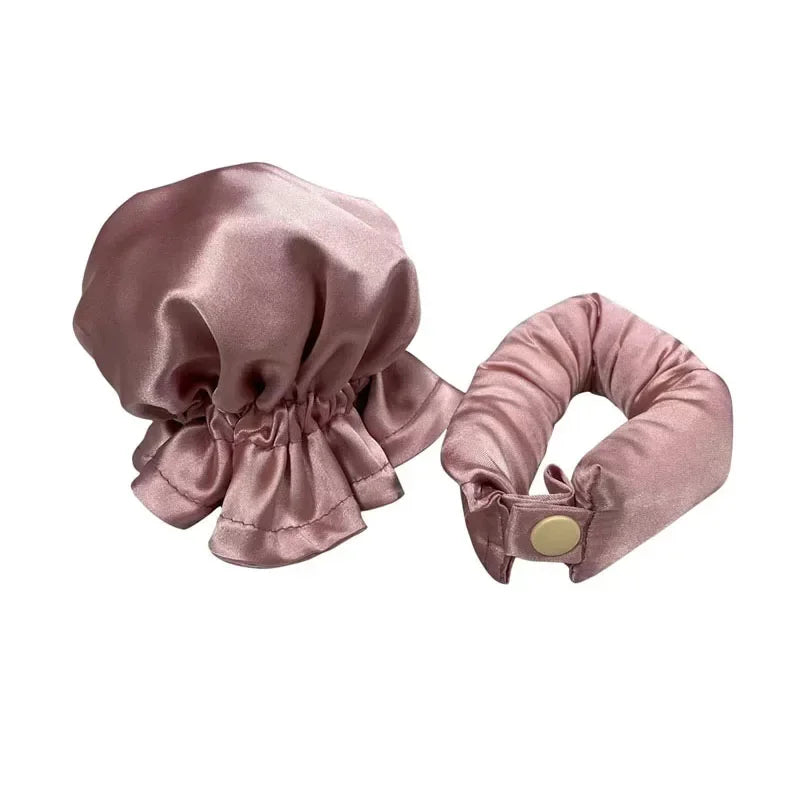 Revolutionaire Hittevrije Krulstaaf: Luxueuze Zijde Krullen zonder Hitte - Zachte Haarrollers en Comfortabele Slaapband voor Makkelijke Haarstyling!