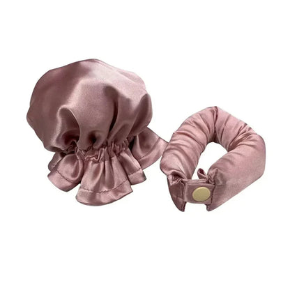 Revolutionaire Hittevrije Krulstaaf: Luxueuze Zijde Krullen zonder Hitte - Zachte Haarrollers en Comfortabele Slaapband voor Makkelijke Haarstyling!