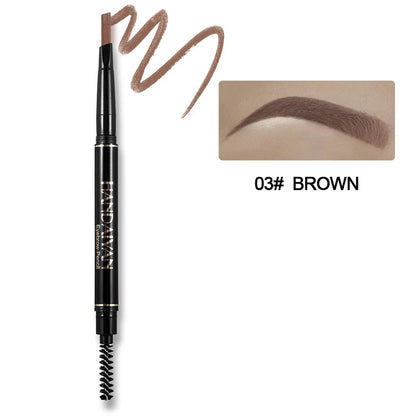 Veelzijdige Dubbelzijdige Oogpotlood - Hoge Pigmentatie, Waterdicht, Langdurige Kleuren voor Perfecte Wenkbrauwen - Perfecte Oogmake-up voor Vrouwen!