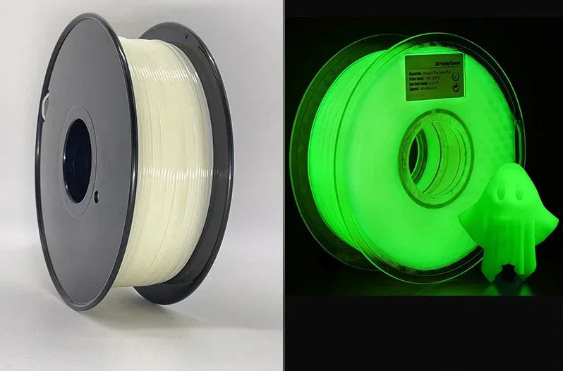 Glow In The Dark PLA Filament 1.75mm Luminous 3D Printer Filament Green Blue Red Glow PLA for 3D Printing