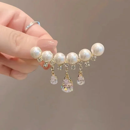 Prachtige paarse lavendel kristallen strass broche - Elegante bloemenpin voor jassen & luxe sieraad cadeau voor haar