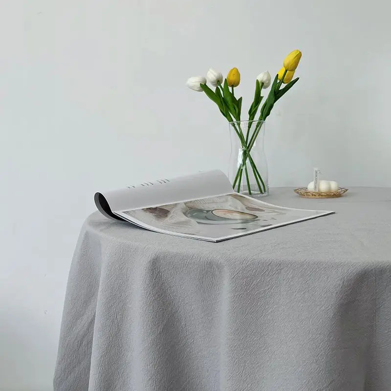 Solid Color 100% Cotton Fabric for Sewing Tablecloth Quilting Embroidery DIY Crafts Apparel Cloth 140cm Wide