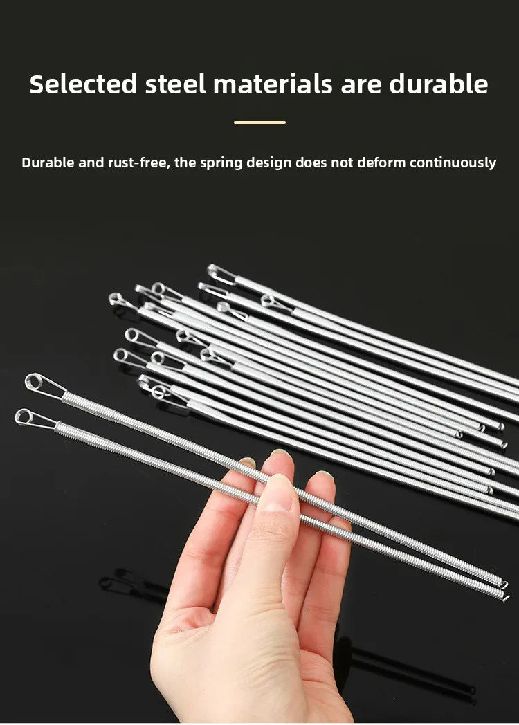 Enfile-cordon flexible en acier outil couture lacet capuche pantalon DIY mercerie