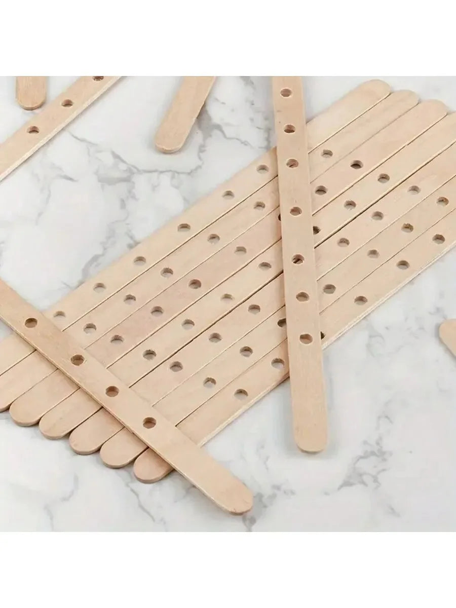 Candle Wick Holders For DIY Candle Making 7in Candle Wick Holder 7 Holes Wick Centering Tool For Candle Making Wick Setter