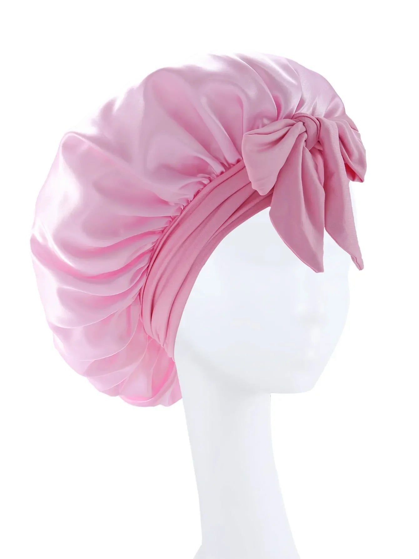 Premium Satin Sleep Bonnet – Overnight Hair Protection