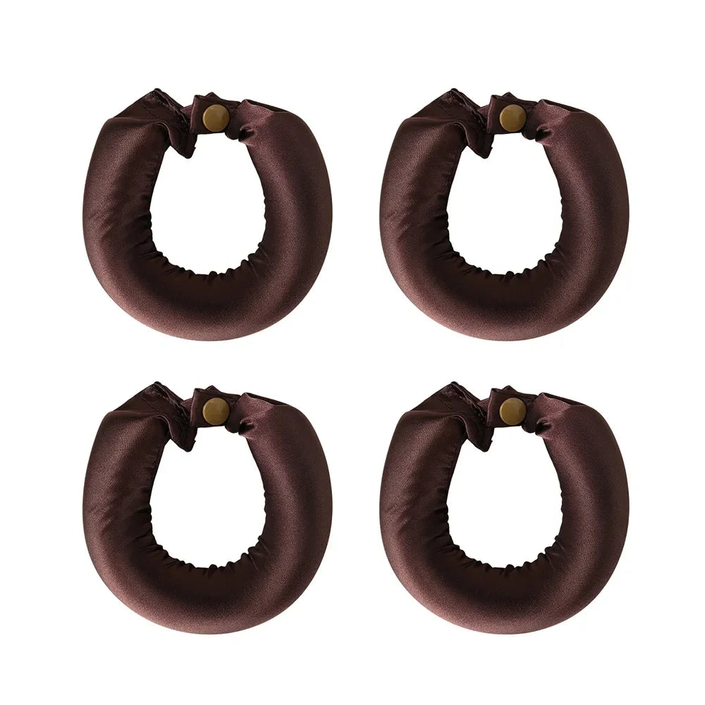 Satin Sleep Curls Heatless Curling Set - Wake Up To Soft, Voluminous Curls Without Heat Damage